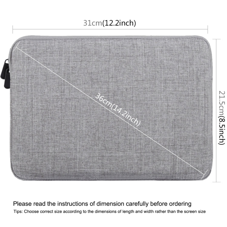 HAWEEL 11 inch Sleeve Case Zipper Briefcase Carrying Bag For Macbook, Samsung, Lenovo, Sony, DELL Alienware, CHUWI, ASUS, HP, 11 inch and Below Laptops / Tablets