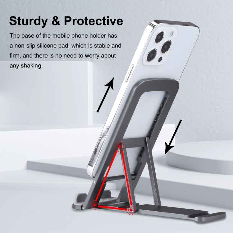 HAWEEL Adjustable Lifting Folding Live Broadcast Aluminum Alloy Desktop Holder