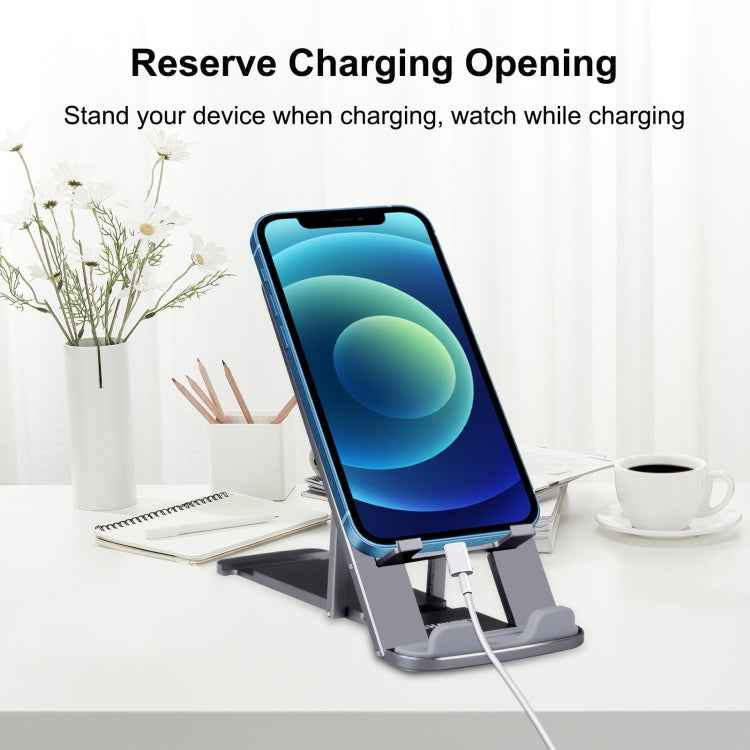 HAWEEL Adjustable Lifting Folding Live Broadcast Aluminum Alloy Desktop Holder