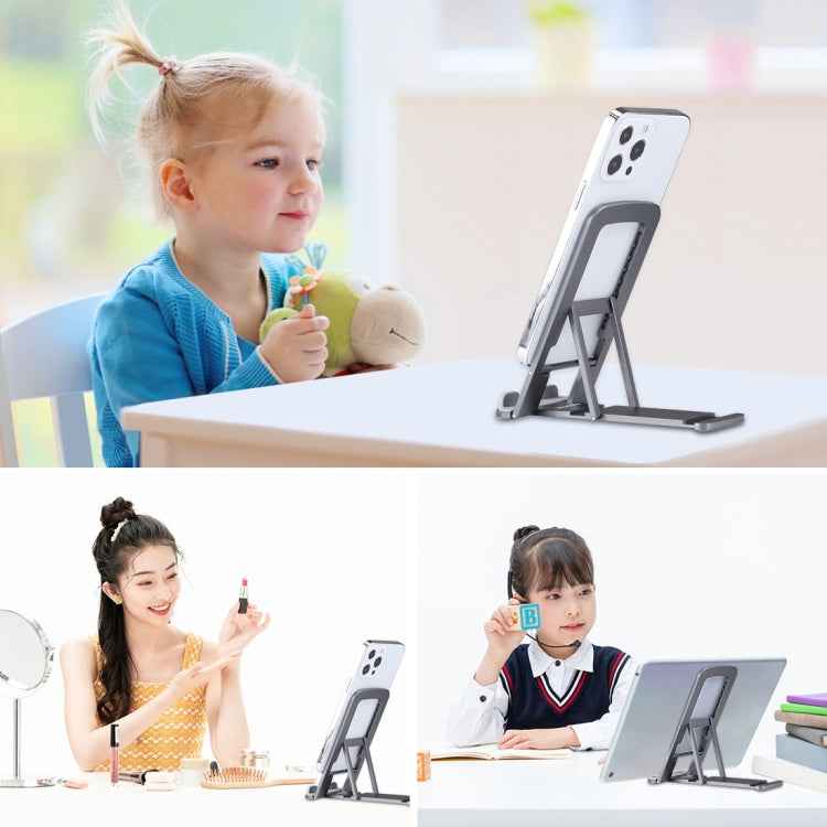 HAWEEL Adjustable Lifting Folding Live Broadcast Aluminum Alloy Desktop Holder