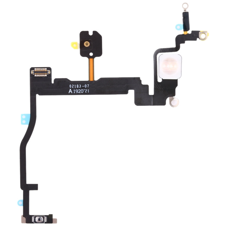 Power Button & Flashlight Flex Cable & Microphone Flex Cable for iPhone 11 Pro, For iPhone 11 Pro