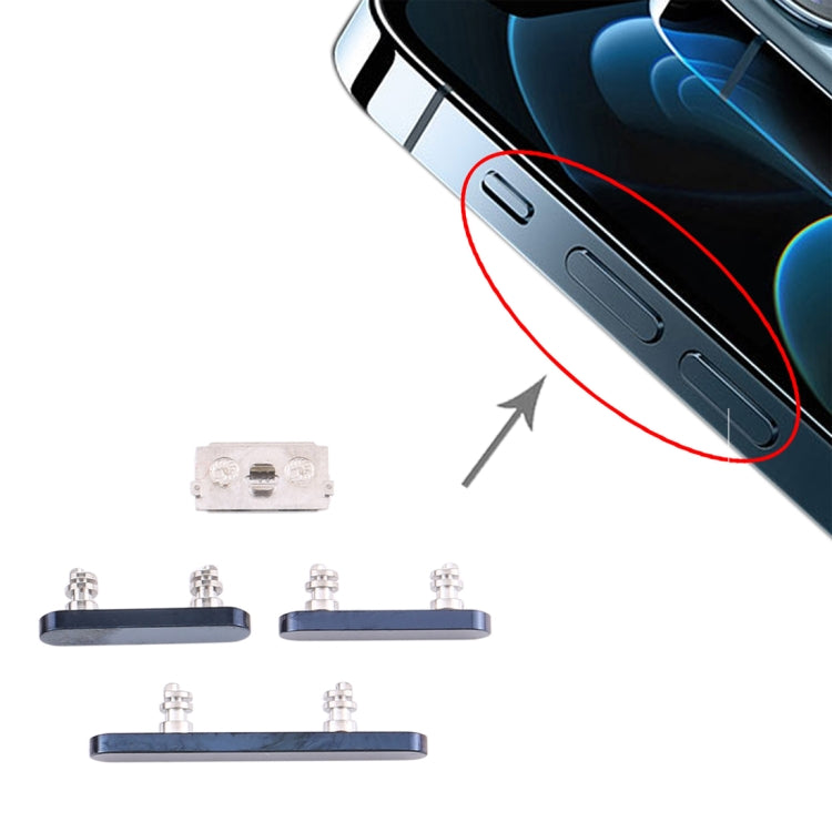 Botón de encendido y botón de control de volumen para iPhone 12 Pro, Para iPhone 12 Pro