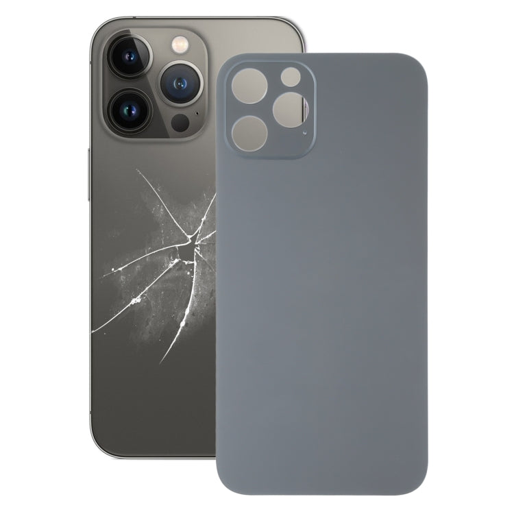 Easy Replacement Big Camera Hole Glass Back Battery Cover for iPhone 13 Pro Max, For iPhone 13 Pro Max(Not Disassemble)