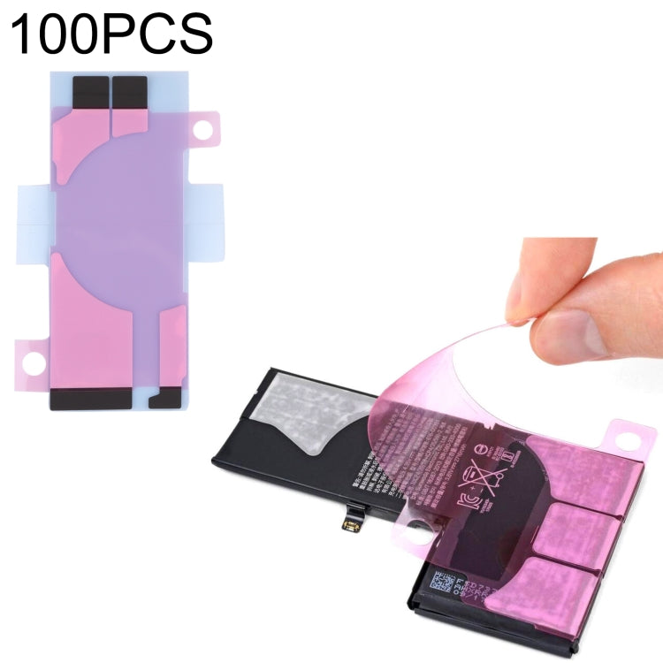 100 PCS Battery Adhesive Tape Stickers for iPhone 13, For iPhone 13
