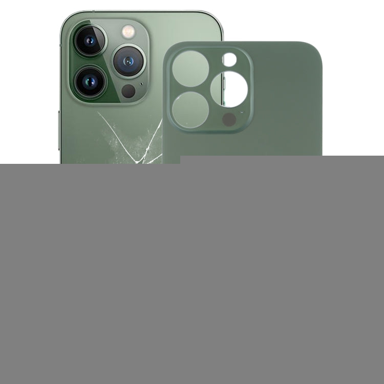 Easy Replacement Big Camera Hole Glass Back Battery Cover for iPhone 13 Pro, For iPhone 13 Pro(Not Disassemble)