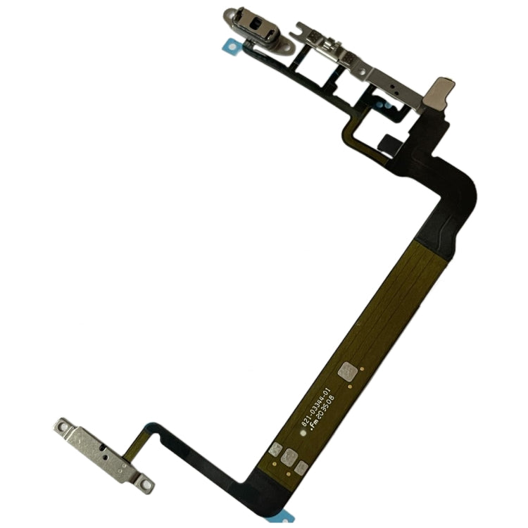 Power Button & Volume Button Flex Cable with Brackets for iPhone 13 Pro Max, For iPhone 13 Pro Max