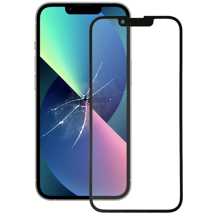 Front Screen Outer Glass Lens with OCA Optically Clear Adhesive for iPhone 13 mini, For iPhone 13 mini