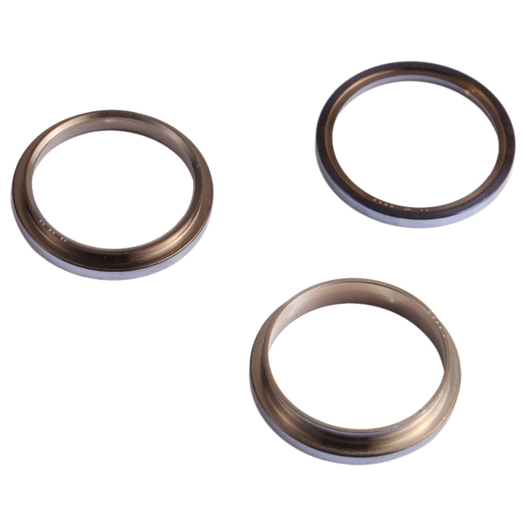 3 PCS Rear Camera Glass Lens Metal Outside Protector Hoop Ring for iPhone 13 Pro, For iPhone 13 Pro
