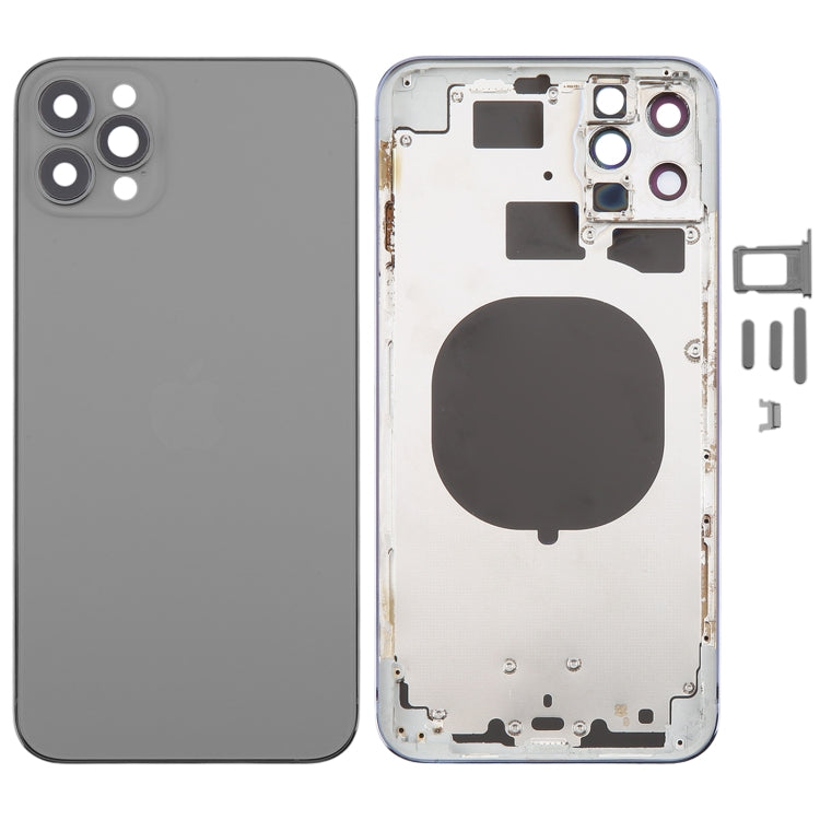 Back Cover with Appearance Imitation of iP13 Pro Max for iPhone 11 Pro Max, For iPhone 11 Pro Max to iP13 Pro Max