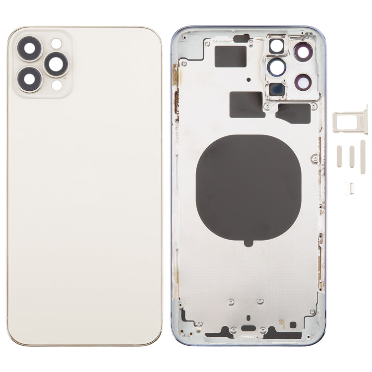 Back Cover with Appearance Imitation of iP13 Pro Max for iPhone 11 Pro Max, For iPhone 11 Pro Max to iP13 Pro Max