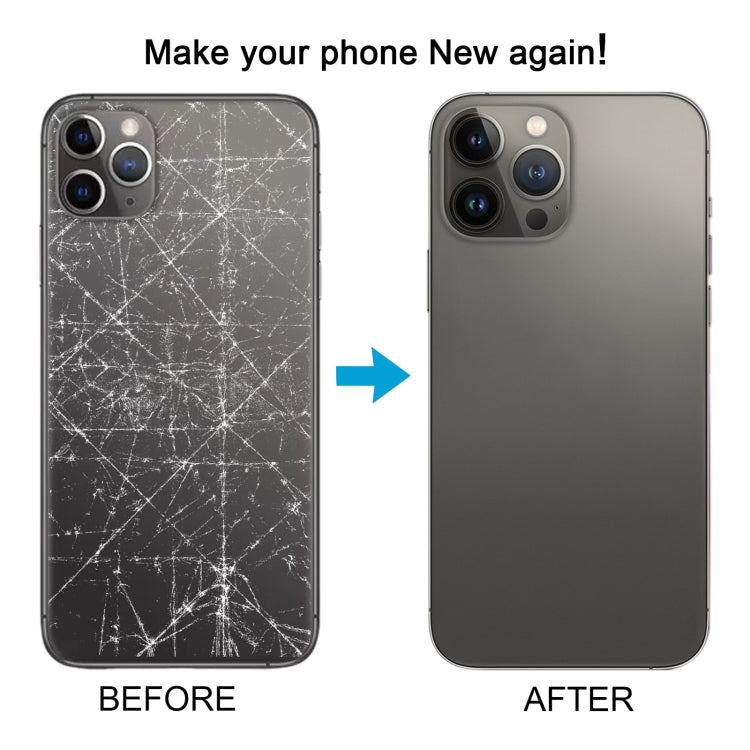 Back Cover with Appearance Imitation of iP13 Pro Max for iPhone 11 Pro Max, For iPhone 11 Pro Max to iP13 Pro Max