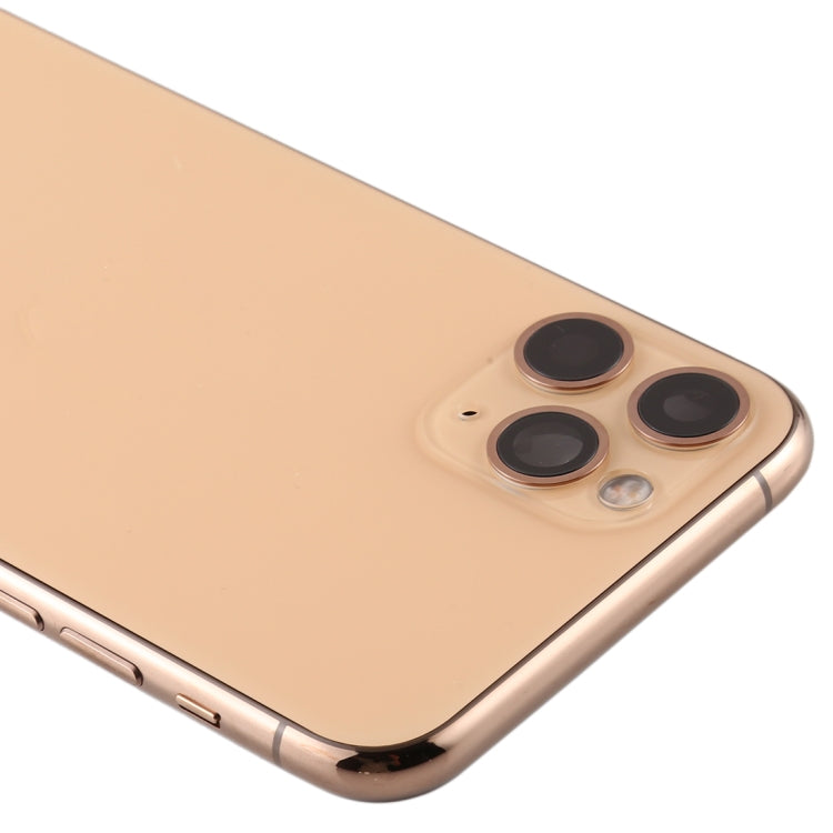 Battery Back Cover (with Side Keys & Card Tray & Power + Volume Flex Cable & Wireless Charging Module) for iPhone 11 Pro Max