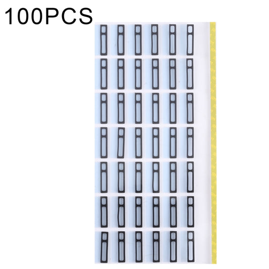 100 almohadillas de espuma de esponja a prueba de polvo para altavoz y timbre de iPhone 11 Pro Max/XS Max.