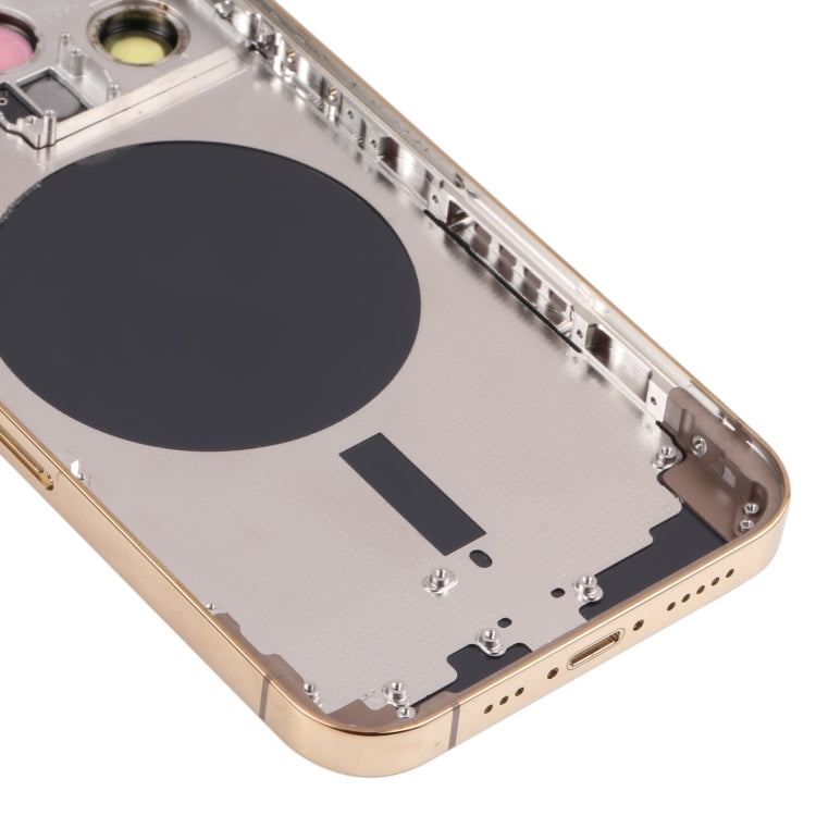 Back Housing Cover with SIM Card Tray & Side  Keys & Camera Lens for iPhone 13 Pro