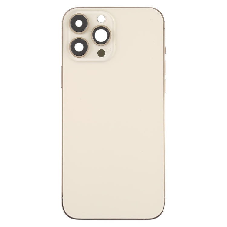 For iPhone 13 Pro Max Battery Back Cover with Side Keys & Card Tray & Power + Volume Flex Cable & Wireless Charging Module