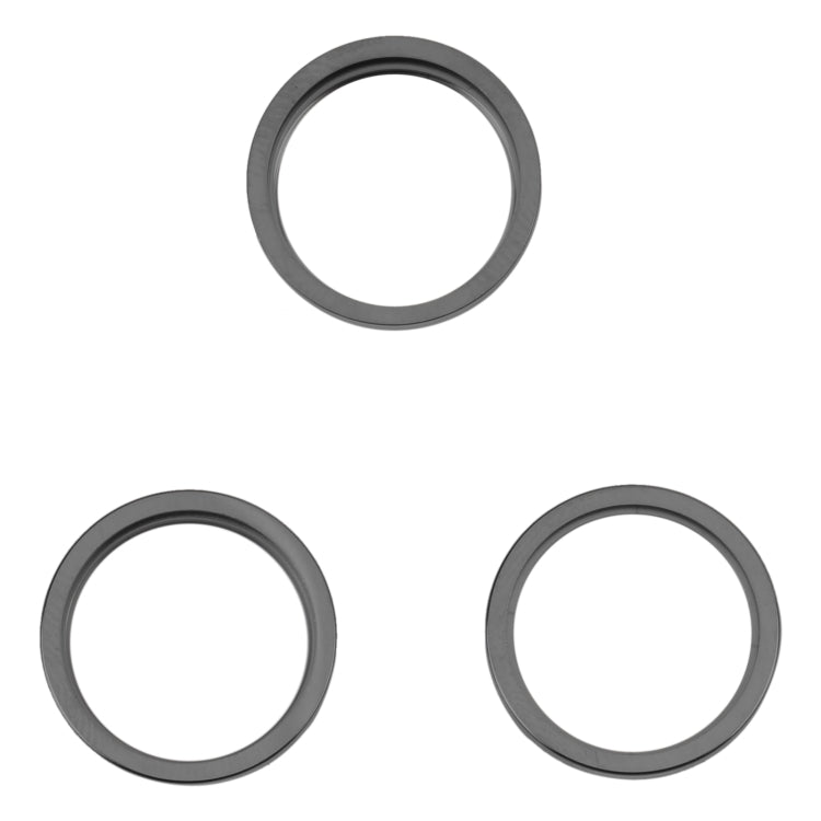 3 protectores de lente de cámara trasera de metal para iPhone 14 Pro.