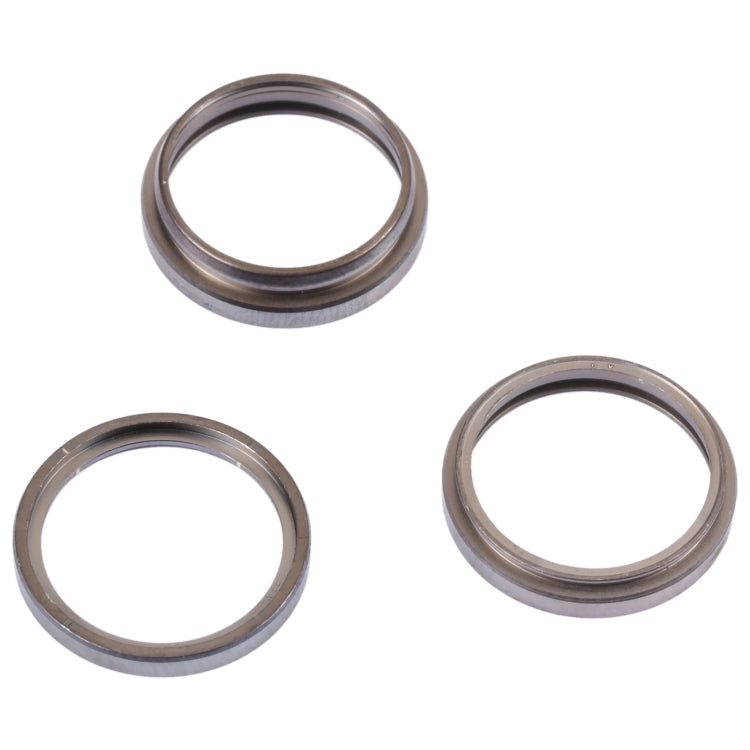 3 protectores de lente de cámara trasera de metal para iPhone 14 Pro.