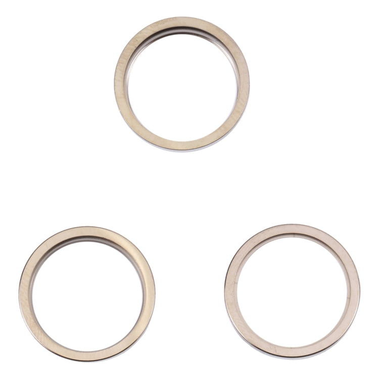 3 protectores de lente de cámara trasera de metal para iPhone 14 Pro.