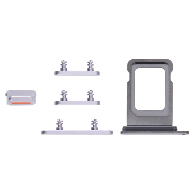 SIM Card Tray + SIM Card Tray + Side Keys for iPhone 14 Pro Max, For iPhone 14 Pro Max
