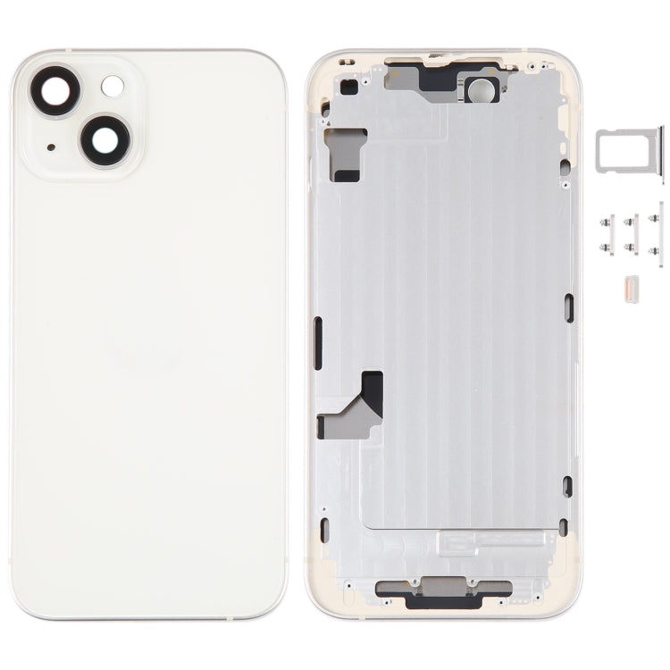 For iPhone 14 Battery Back Cover with Middle Frame / Side Keys, For iPhone 14 (with Middle Frame)