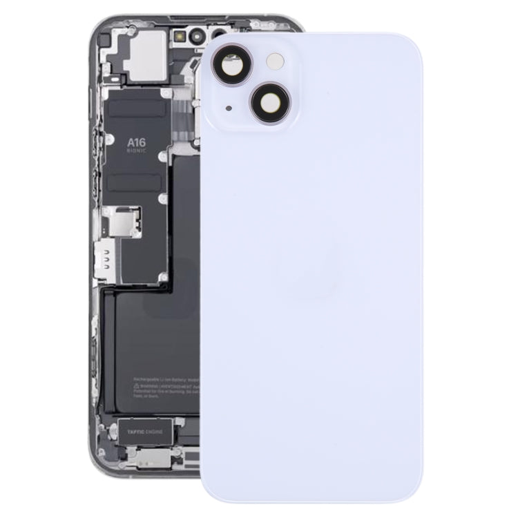 Glass Battery Back Cover with Holder for iPhone 14 Plus, For iPhone 14 Plus