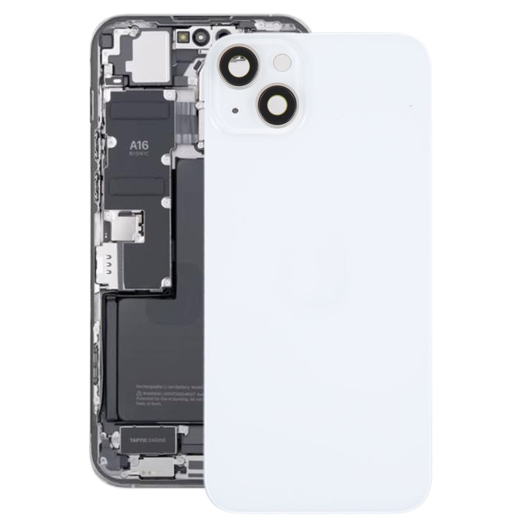 Glass Battery Back Cover with Holder for iPhone 14 Plus, For iPhone 14 Plus