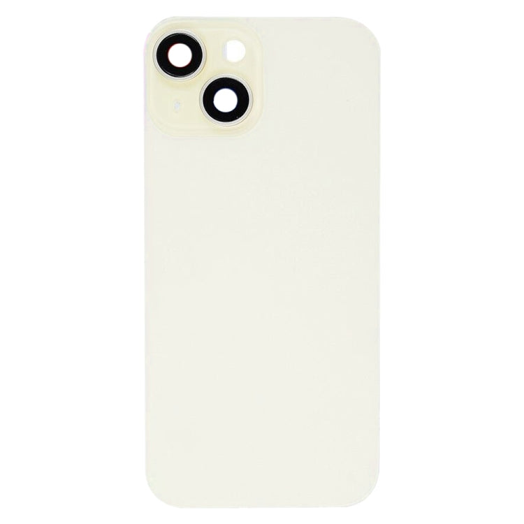For iPhone 15 Plus Glass Battery Back Cover with Flash Bracket + Wireless Charging Module, For iPhone 15 Plus