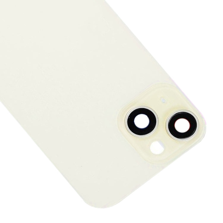 For iPhone 15 Glass Battery Back Cover with Flash Bracket + Wireless Charging Module, For iPhone 15