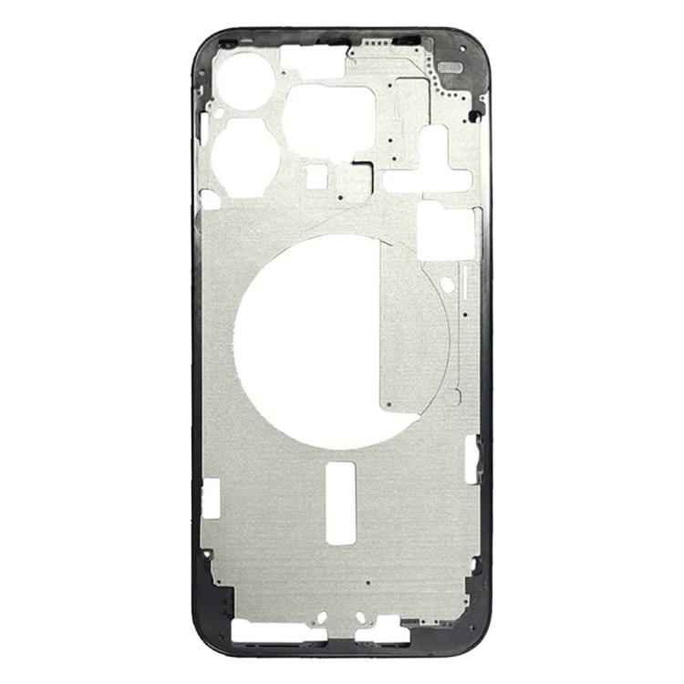 For iPhone 15 Pro Max Middle Frame Bezel Plate with Side Keys + Card Tray, Version:CE EU Version