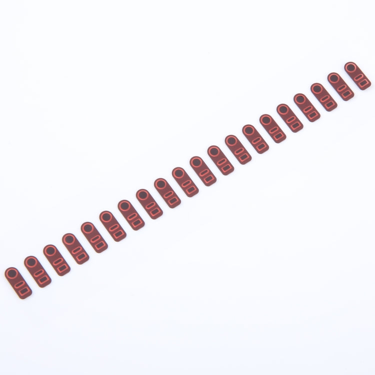 For iPhone 15 / 15 Plus / 15 Pro / 15 Pro Max 100sets Front Camera Sensing Sticker