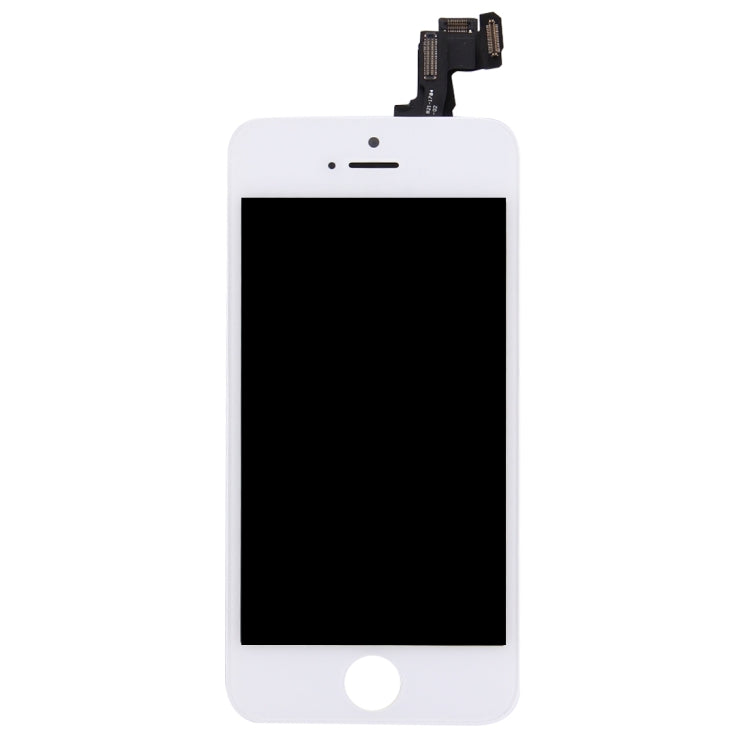 LCD Screen with Front Camera for iPhone 5S, 4 in 1 for i5s White - BSPART