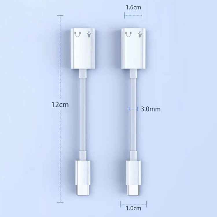 USB-C / Type-C to 8 Pin Audio Adapter Cable for iPhone 15 Series