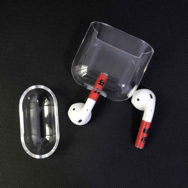 Transparent PC Protective Case for Apple AirPods 1/2