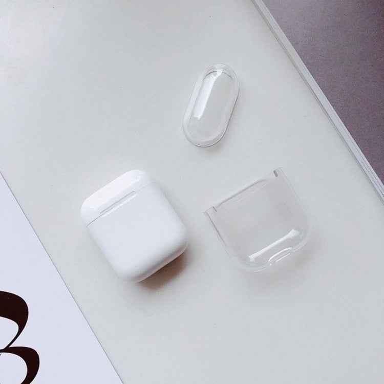 Transparent PC Protective Case for Apple AirPods 1/2