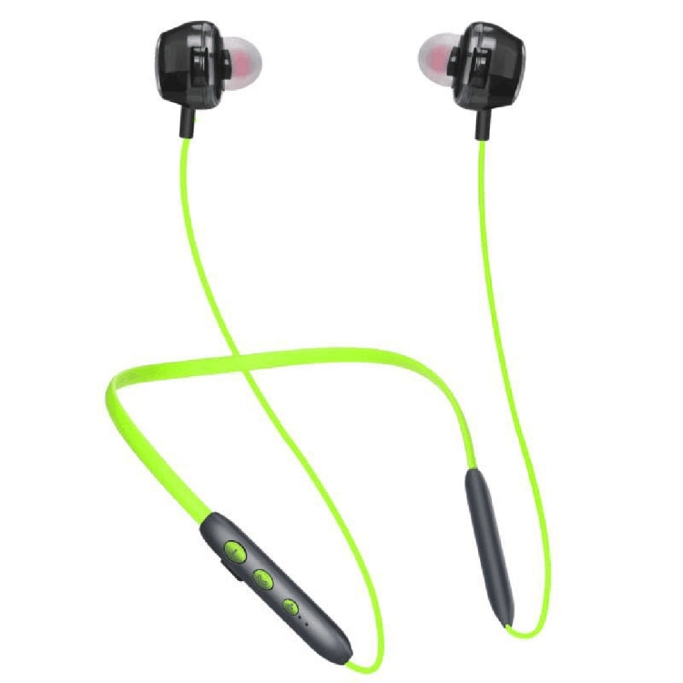 BH-I37 Bluetooth 5.0 Wire-controlled Bluetooth Earphone Built-in High-fidelity Microphone, Support Call, Green, Red, Black