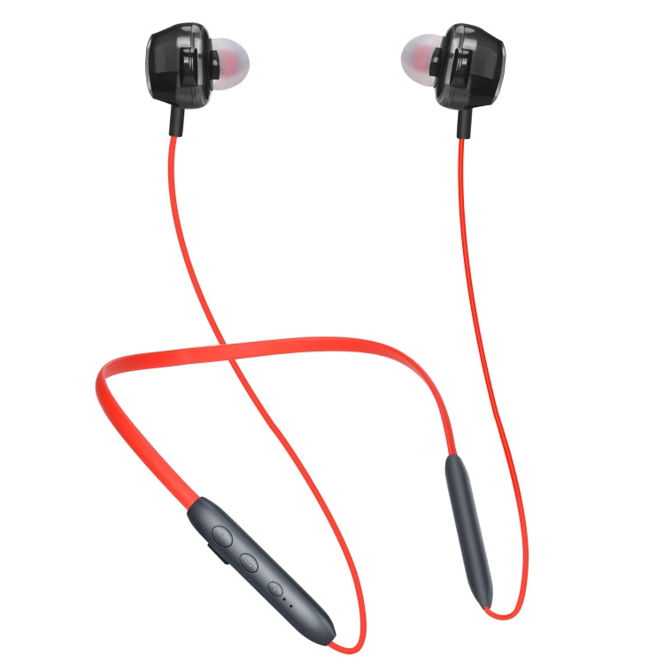 BH-I37 Bluetooth 5.0 Wire-controlled Bluetooth Earphone Built-in High-fidelity Microphone, Support Call, Green, Red, Black