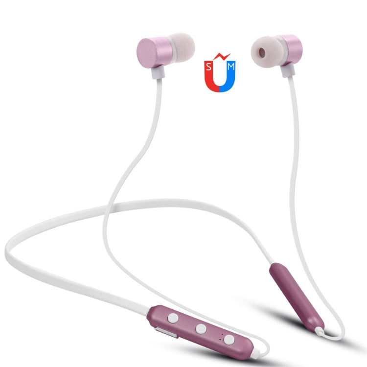 BT-900 Bluetooth 4.2 Hanging Neck Design Bluetooth Headset, Support Music Play & Switching & Volume Control & Answer