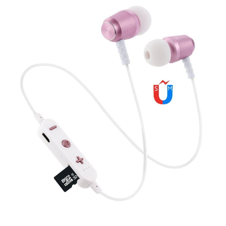 F15 Bluetooth 4.2 Hanging Neck Design Bluetooth Headset, Support Music Play & Switching & Volume Control & Answer