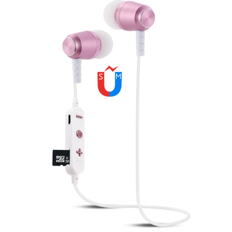 F15 Bluetooth 4.2 Hanging Neck Design Bluetooth Headset, Support Music Play & Switching & Volume Control & Answer