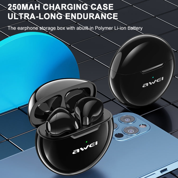 awei T17 Bluetooth V5.0 Ture Wireless Sports TWS Headset with Charging Case