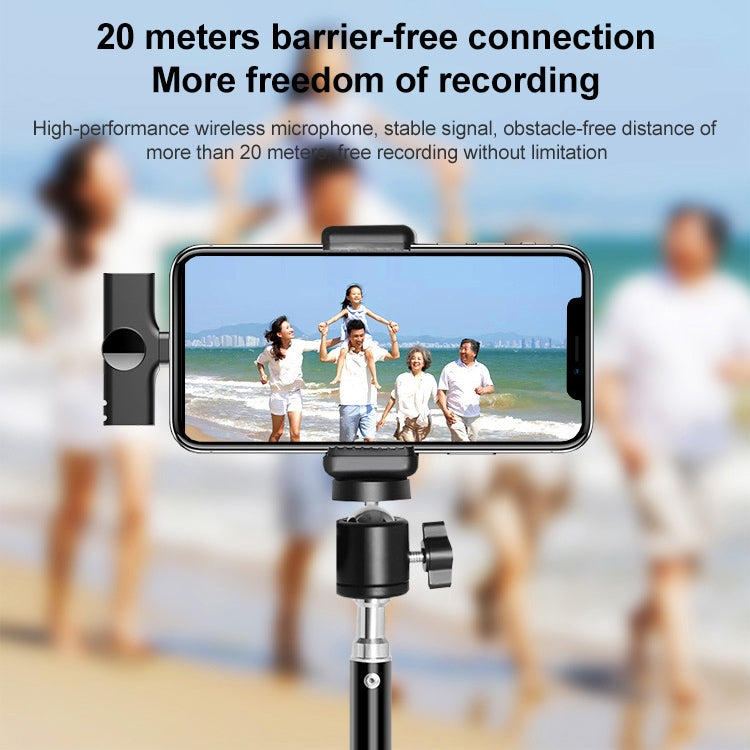 8 Pin Interface Live Broadcast Wireless Lavalier Microphone