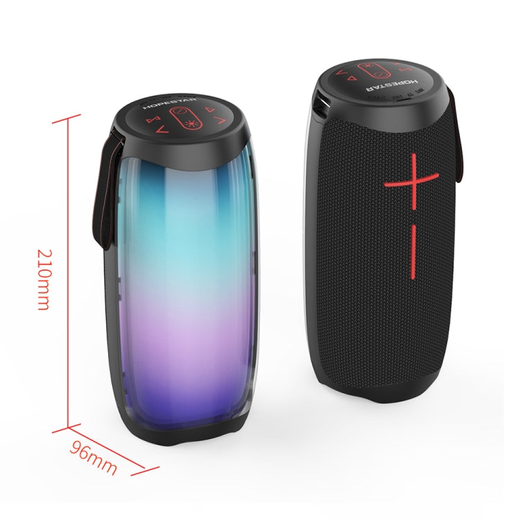 HOPESTAR P40 Bluetooth 5.0 Portable Waterproof Wireless Bluetooth Speaker, P40 (Blue), P40 (Black)