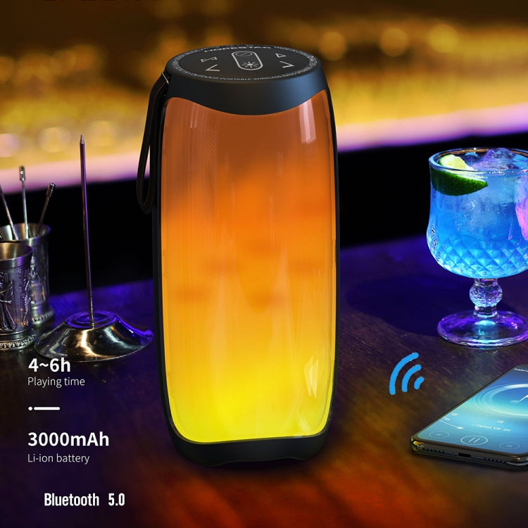 HOPESTAR P40 Bluetooth 5.0 Portable Waterproof Wireless Bluetooth Speaker, P40 (Blue), P40 (Black)