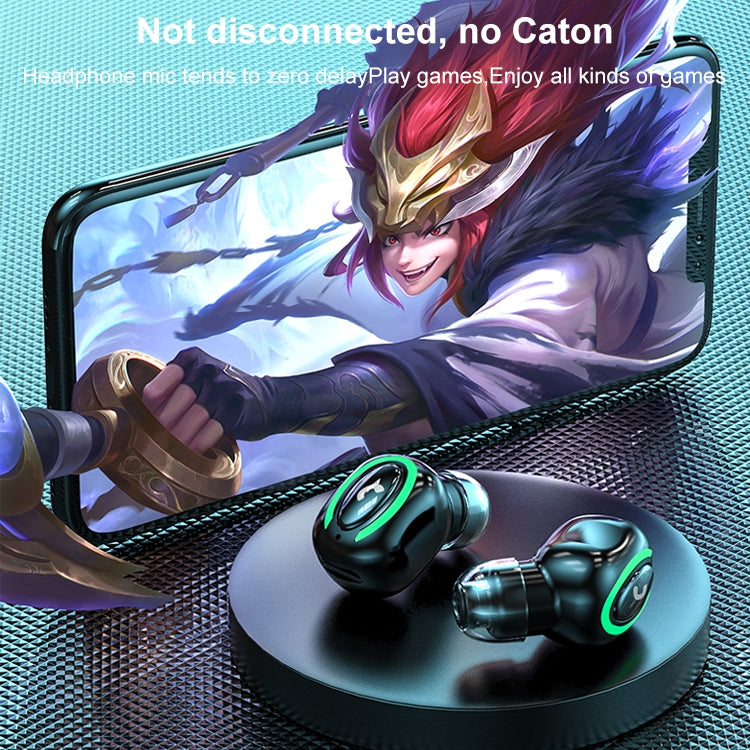 M9 Bluetooth 5.1 Business Style In-ear Stereo Wireless Bluetooth Earphone, M9 Black, M9 Blue