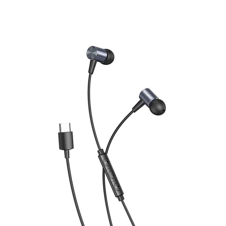 awei TC-2 USB-C / Type-C Interface 6D Stereo Surround Wired Headphones