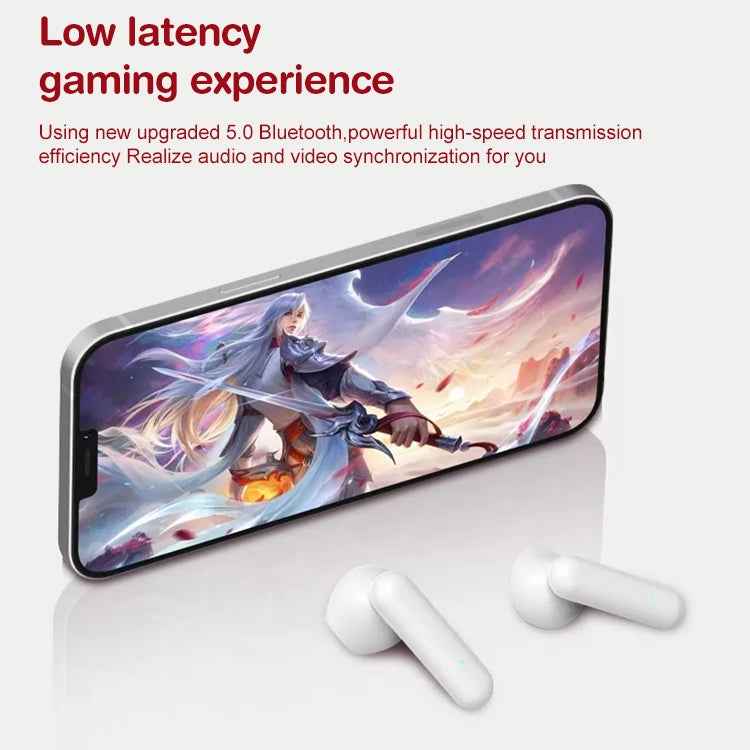 ETE-16 TWS Semi-In-Ear Digital Display Sports Bluetooth Earphones