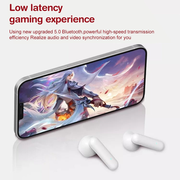 ETE-16 TWS Semi-In-Ear Digital Display Sports Bluetooth Earphones