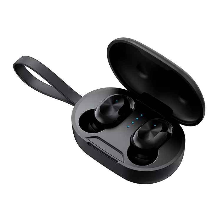 ETE-15 Waterproof Bluetooth 5.0 Binaural Touch Control TWS Wireless Earphones