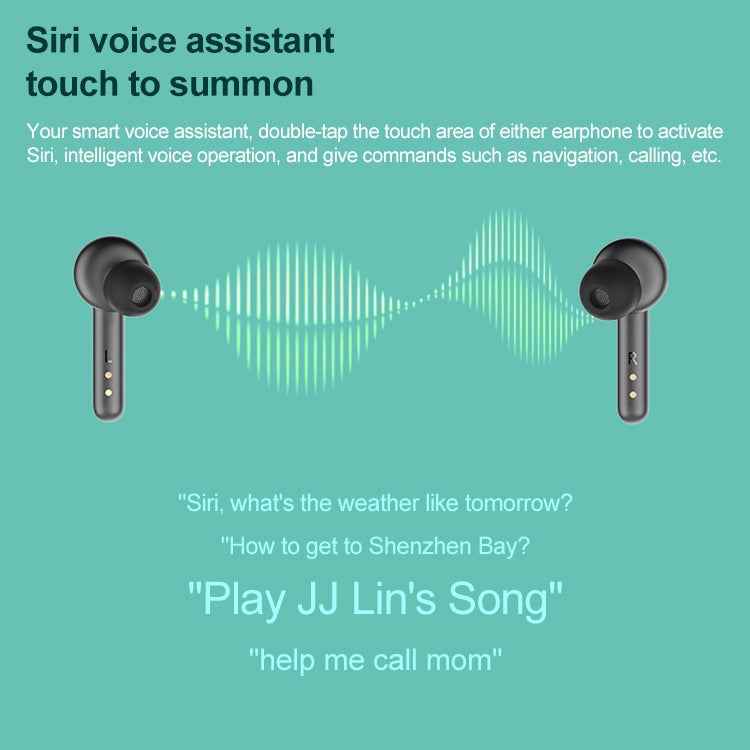 ETE-51 TWS In-Ear Wireless Touch Control Bluetooth 5.0 Sports Earphones