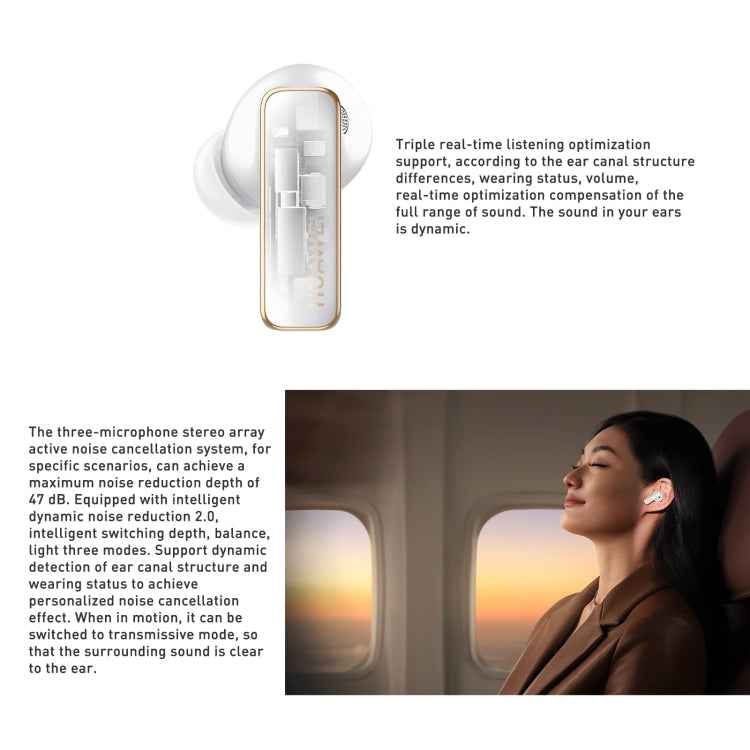 HUAWEI FreeBuds Pro 2 + TWS Extrasensory Perception Wireless Earphone Support Heart Rate & Body Temperature Monitoring